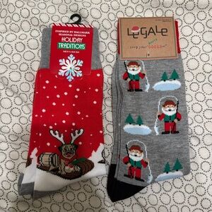 Men’s Christmas Holiday Winter Socks